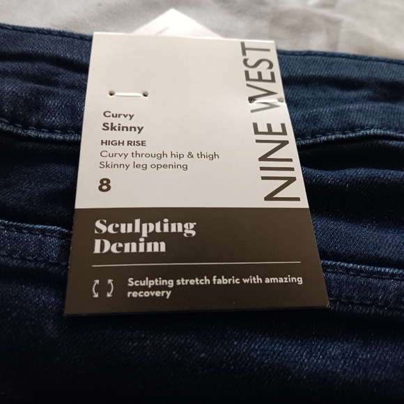 NWT Nine West women skinny Jeans - Picture 2 of 8
